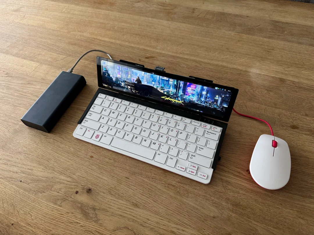 Raspberry Pi 400をタッチボタンデバイス化、マクロキーボード機能で