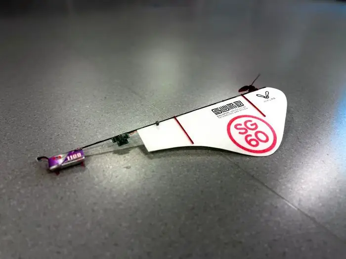 カエデの種からヒント、32gの超軽量ドローンが26分飛行を達成