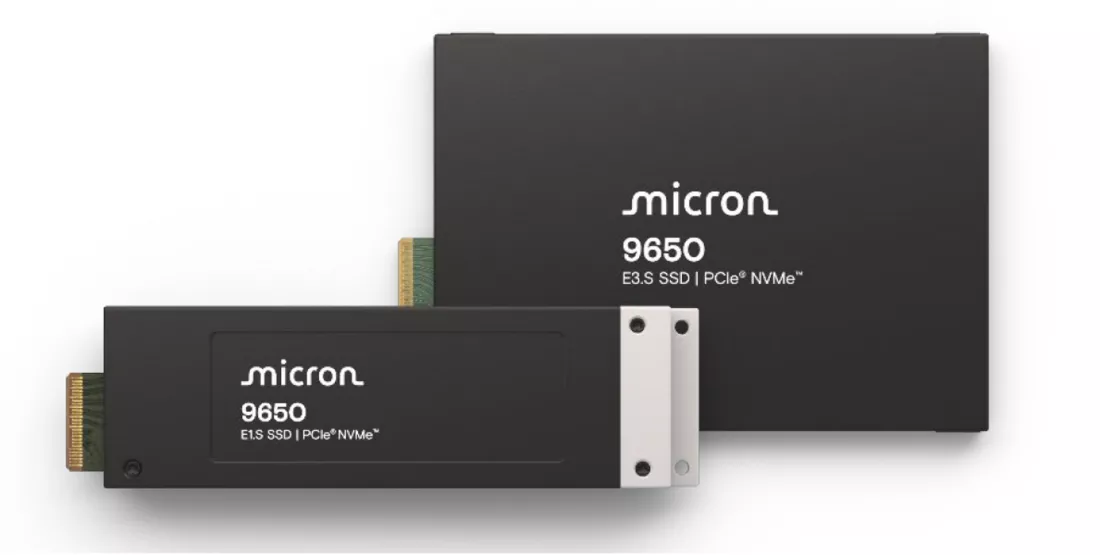 Micron、読み出し速度が従来の2倍となるデータセンター向けSSD「9650