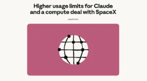 Hero illustration: white globe with black grid on a pink rounded-rectangle background, symbolizing global tech connectivity for the article header.